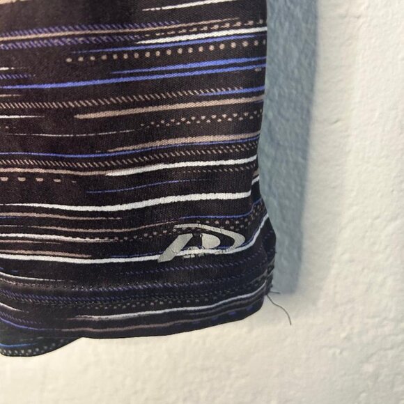 Multicolored Striped Active Shorts - Picture 6 of 6